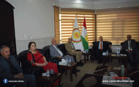 وفد من الائتلاف يجتمع مع ممثلية إقلیم كوردستان للـENKS
