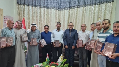 الديمقراطي الكوردستاني-سوريا يكرم عدداً من الشخصيات الوطنية في كوباني