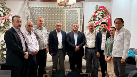 وفد من الحزب الديمقراطي الكردستاني – باكور يزور مكتب المجلس الوطني الكردي في أورفا