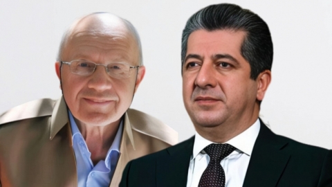 رئيس حكومة إقليم كوردستان يطمئن على صحة المفكر التركي إسماعيل بشكجي