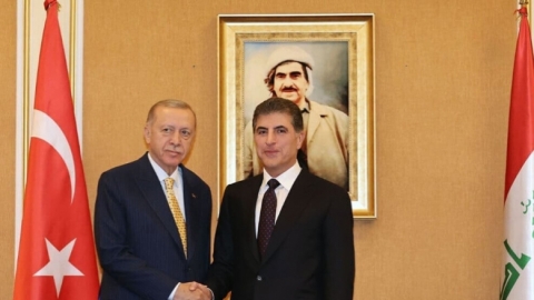 نيجيرفان بارزاني يزور أنقرة ويلتقي الرئيس التركي رجب طيب أردوغان