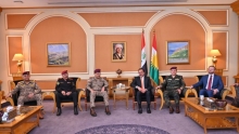 وصول الفريق الركن عبدالأمير يارالله.. رئيس أركان الجيش العراقي الى أربيل  