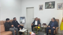 وفد من الديمقراطي الكوردستاني- سوريا- منظمة أوروبا يزور الفرع السادس للحزب الديمقراطي الكوردستاني