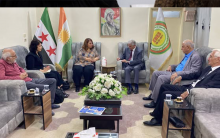 رئيس المجلس الوطني الكوردي في سوريا يستقبل وفدا من الكونفدراسيون الكوردي في أوروبا