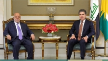نيجيرفان بارزاني يلتقي حيدر العبادي.. وبحث مستقبل العملية السياسية في العراق والانتخابات النيابية القادمة