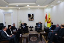 وفد من قيادة الـ PDK-S يلتقي القيادي علي عوني ويناقش التطورات السياسية في سوريا والتحديات التي تواجه الكورد
