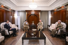  الرئيس بارزاني يستقبل رئيس الحزب الاشتراكي الديمقراطي الكوردستاني